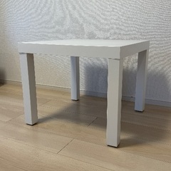 白　ローテーブル