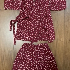 ㉜子供服100cm　甚平　男の子女の子