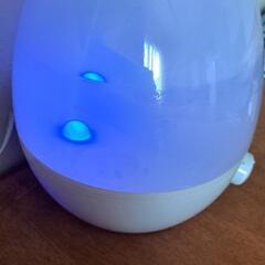 超音波式加湿器【おしゃれ雫型】LED付き