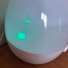 超音波式加湿器【おしゃれ雫型】LED付きの画像