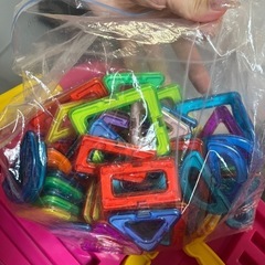 マグネット ブロック 磁石 67?68個入り パワークリックスの画像