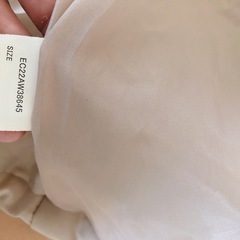 【数回のみ短時間着用】女の子　ダウンジャケット　の画像