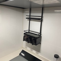 tower　レンジフード調味料ラック　3段の画像