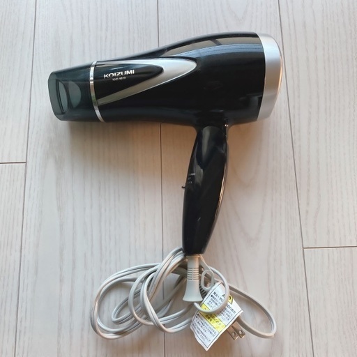 KOIZUMI ドライヤー KHD-9810 ブラックコイズミ