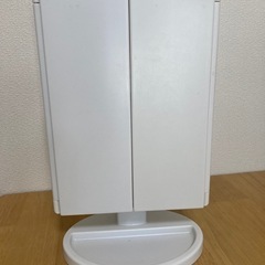 卓上ミラー 三面鏡の画像