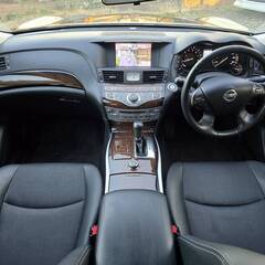 フーガ☆250GT☆車検令和9年2月☆純正メーカーナビ☆CD☆DVD☆地デジ☆BTA☆クルコン☆ETC☆前席パワーシート☆Bカメラ☆ハーフレザーの画像