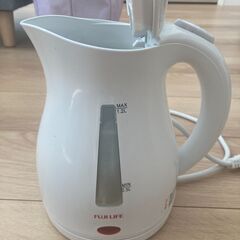 【ジャンク品】FUJI LIFE 電気ケトル 1.2L F-1219