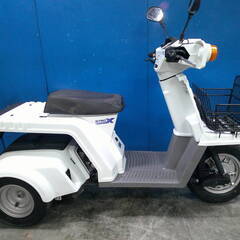 HONDA ジャイロX-2-FI 白 エンジン始動確認 半額配送キャンペーン 諸経費０円 自賠保険加入で乗れます 現状渡し諸経費￥0- 横浜 P-Yardの画像