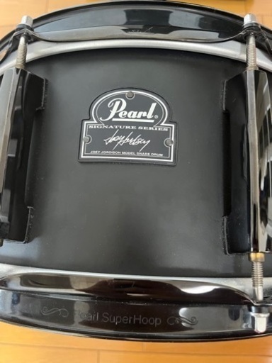 譲り先が決まりました。ありがとうございました。パール JJ1365N Joey Jordison シグネチャースネア ケース付き