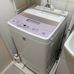洗濯機　2017年製　4.5L