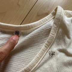 カーディガン　80サイズの画像