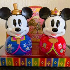 【ディズニー】ミッキー＆ミニー雛人形の画像
