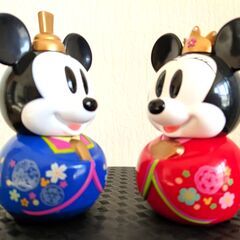 【ディズニー】ミッキー＆ミニー雛人形の画像