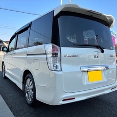月々1.2万円〜分割払い可❗️車検2年付き！大人気☆HONDA ステップワゴンスパーダ☆HDDナビ付き☆DVD見れます☆便利なバックカメラ付き☆ETC付き☆電動スライドドア付き☆ドライブレコーダー付きのフル装備☆事故修復歴無し☆車内広々三列シート‼️の画像