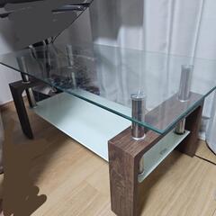 (取り引き中)ガラステーブル