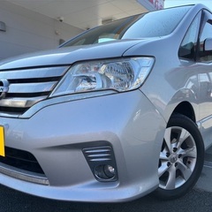 8人乗り☆月々1.1万円〜分割払い可❗️車検2年付き！大人気☆日産 セレナ ハイウェイスター☆HDDナビ☆走行中DVD見れます☆ETC☆便利なバックカメラ☆ドラレコ付きのフル装備☆両側電動スライドドア☆クルーズコントロール搭載☆ウィンカーミラー☆フル装備☆車内広々三列シート‼️の画像