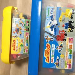 学研のニューブロック　（初めてのセット1　と　のりものセット）