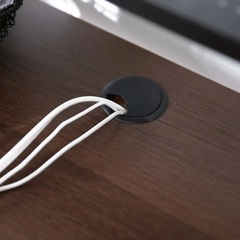 L字デスク ラック一体型 スチール脚 木製  LOWYA[幅148~156] の画像