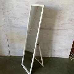【ジモティ限定特価】 スタンドミラー 鏡 姿見 J0780の画像