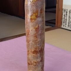 一輪挿し　陶器　刻印在　花器