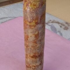 一輪挿し　陶器　刻印在　花器の画像