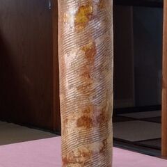 一輪挿し　陶器　刻印在　花器の画像