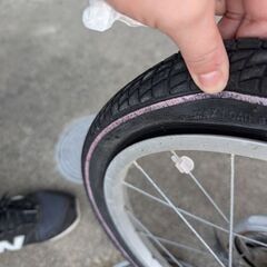 自転車　プリンセス【パンクあり】の画像