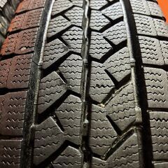 BS BRIDGESTONE BLIZZAK VL1 165R14 LT 6PR 14インチ スタッドレス 4本 23年製 バリ溝 ADバン等　(VTF024)の画像