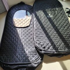 おうちDEサウナ（中古）     ポップアップ テント（新品）の画像