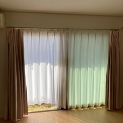 カーテン　大型　その他おまけ付きの画像
