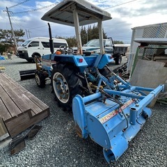 トラクター　22馬力　三菱　パルシード　除雪機　フロントドーザー付き　の画像