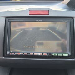 フリード1.5G　ジャストセレクション　H21　車検8/8　走行91000キロ　社外HDDナビ＆フルセグTV　カラーバックカメラ　ETC　左側パワースライド　キセノン　３列７人乗り　新車時より記録簿12枚の画像