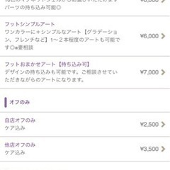 ワンカラー2500円！　ネイル - その他