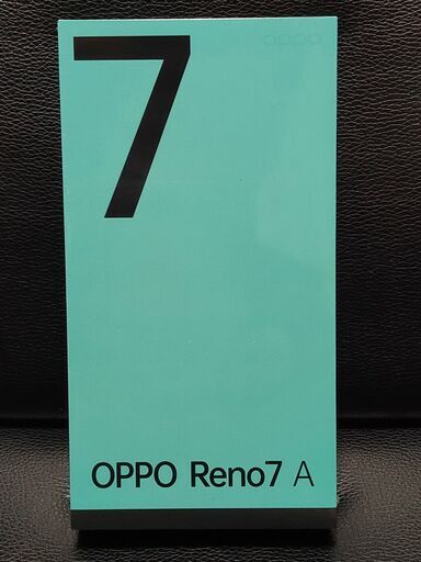 【新品未開封品】OPPO Reno7a　CPH2353　Android　SIMフリー　スタイリーブラック　FOMA使用可能