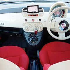 ★車検R7/4★綺麗なフィアット500★1.4-16V★エクリプスナビ★ワンセグ★社外15アルミ★タイベル交換済/ETC他の画像