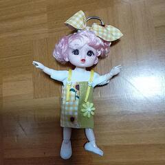 ギミック　ドール　お人形　女の子　キーホルダーの画像