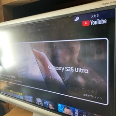 シャープ40インチ液晶テレビの画像
