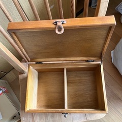 木製　救急箱と裁縫箱　２個での画像