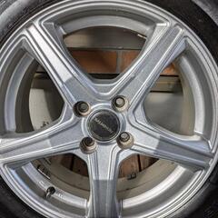 アルミホイールタイヤ付き♫175/60/R16♫PCD100.コンパクトカーに♫アルミの画像