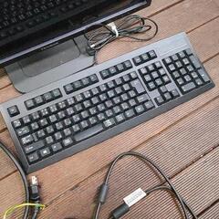 0216-044 ViewSonic モニター キーボード・コード2本付きの画像