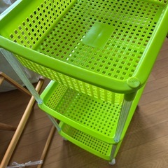 ３段　ワゴン　プラスチックの画像