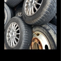 195/65r15タイヤ付きホイール4本セット