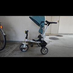 【超便利な三輪車】フードと押手付きの画像