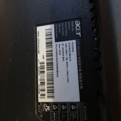 Acer PCモニターの画像