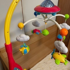 【美品】2wayベッドメリー★出産準備★新生児★ドリームメリー★ベビー用品の画像