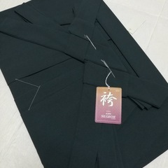 女子袴　新品　 L無地ダークモスグリーンの画像