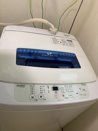 洗濯機【受け渡し先確定しました】
