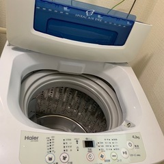 洗濯機【受け渡し先確定しました】の画像