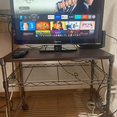 2018年製24型テレビ&テレビ台