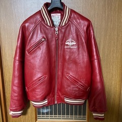 AVIREXレザージャケットの画像